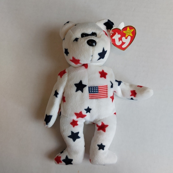 🔴Buy 2 - Get 1 -- Ty Beanie Baby "Glory" with Rare Tag Issues - Picture 3 of 13